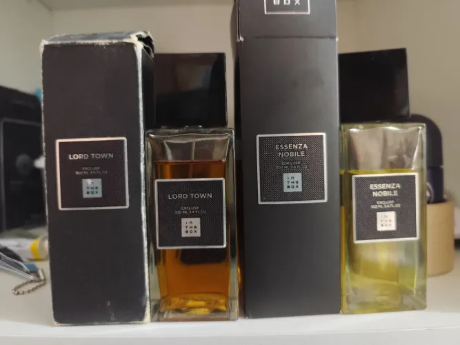Perfumes in the box