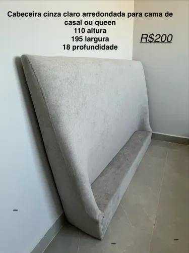 Cabeceira de Cama Arredondada
