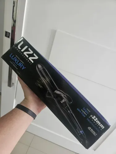 Modelador De Cabelo Lizz Luxury 33 Mm Preto Bivolt