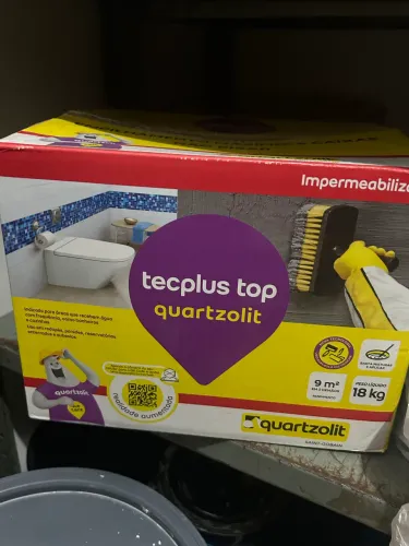 Impermeabilizante tec plus top quartzolit novo