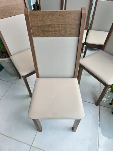 Cadeiras Rustic e Pérola Madesa