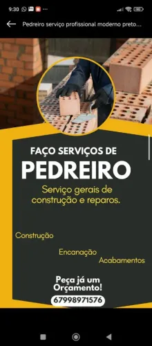 Pedreiro reparos