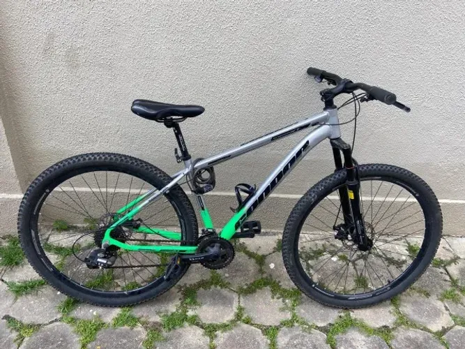 Bicicleta Condor Prata/Verde