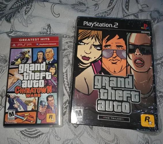Gta trilogy ps2 e gta chinatown psp