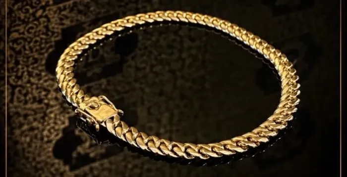Pulseira Cuban Link em Ouro 18k 750