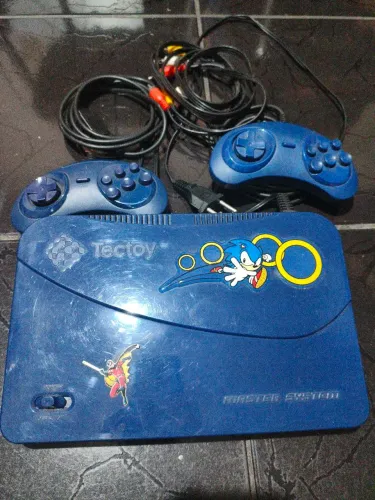 Master system 3 evolution 132 jogos na memória zerado