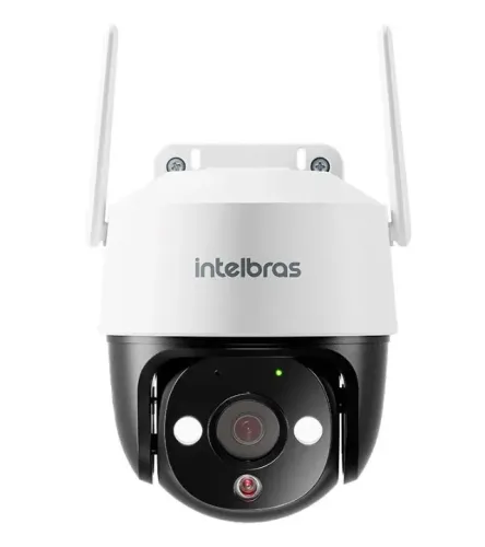 Câmera Inteligente Wi-Fi 360 Graus IM7+3MP de Resolução Intelbras Externa