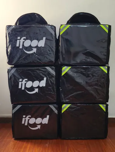 Vendo Mochilão de entrega para motoboy impermeável com isopor lâminado - Bag completa