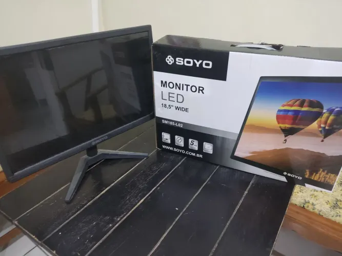 Monitor LED HDMI 18,5 POLEGADAS