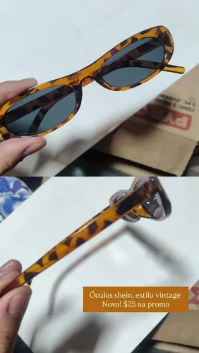 Óculos de sol estilo vintage