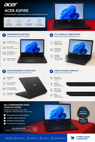 Notebook bom para jogo e estudo 