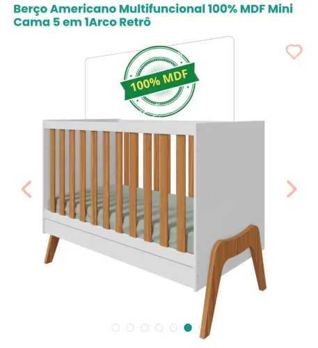 Berço americano 5x1