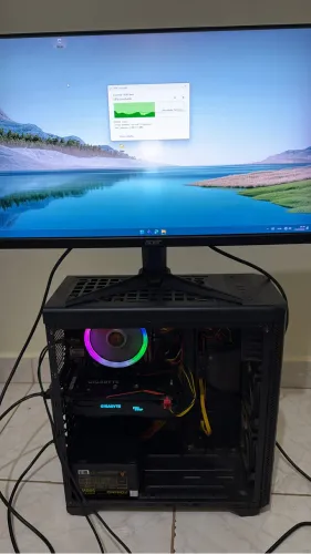 Pc gamer + monitor gamer