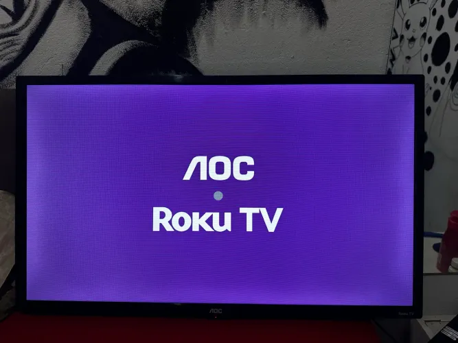 Televisão 32 AOC Roku smart