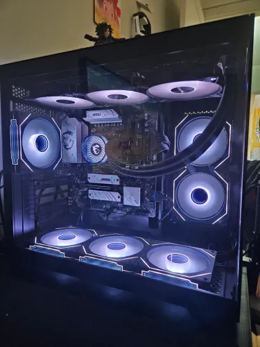 Kit Gabinete + Water Cooler + Fans