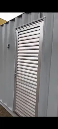 Container escritório ( entrego) com nota fiscal e laudo de descontaminação.