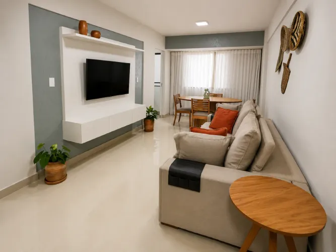 Apartamento à venda, 3 quartos, 1 suíte, 1 vaga, Camboinha - Cabedelo/PB