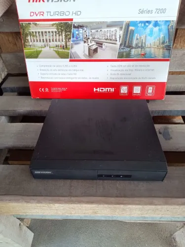 Vendo DVR Hikvision 8 Canais 1080N DS-7208HGHI-F1/N, HDCVI, HDTVI, AHD, ANALÓGICO. Leia.