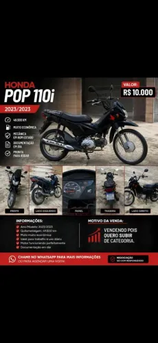 Honda Pop 110i 2023/2023
