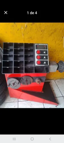 Balancedora de rodas manual