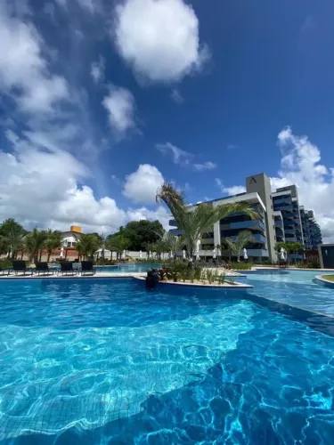 Apartamento beira mar de formosa porteira fechada com 3 quartos