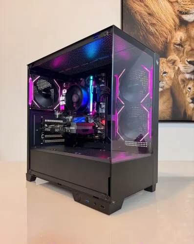 PC Gamer Ryzen 8° geração RTX 4060 novo na caixa