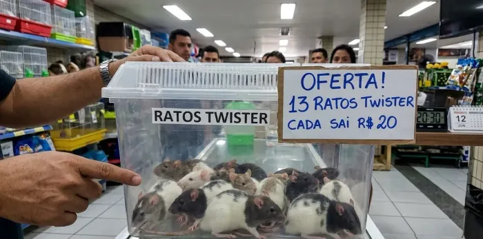 Promoção ratos Twister Dumbo 