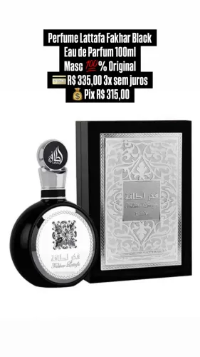 Perfume Árabe Fakhar Black