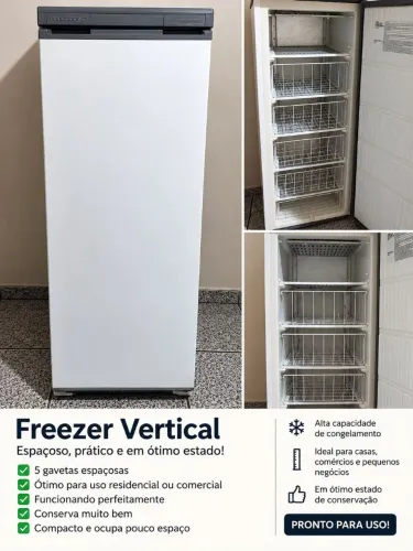 ?Freezer Vertical Prosdócimo - Funcionando Perfeitamente