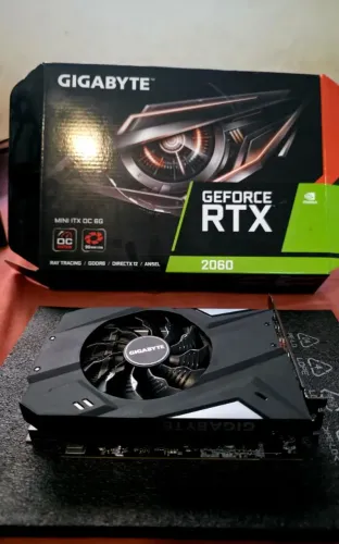 Placa de Vídeo RTX 2060 Mini 6GB | Excelente estado