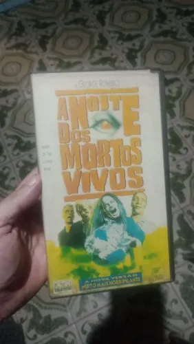 FITA VHS ORIGINAL A Noite dos Mortos-Vivos (George A. Romero) (Tom Savini) RARIDADE 
