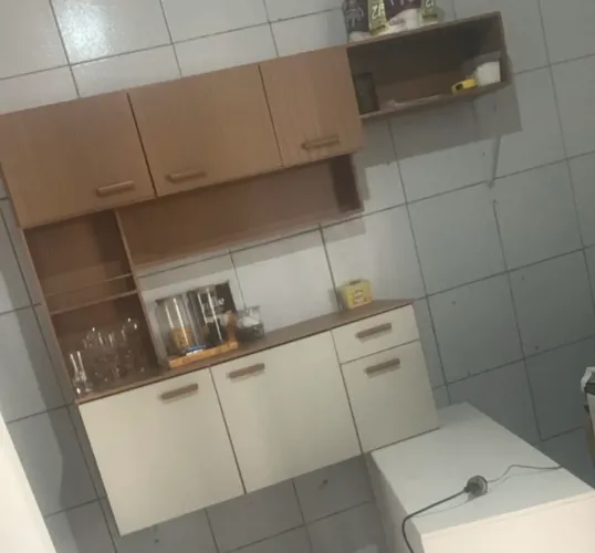 Armário de cozinha.
