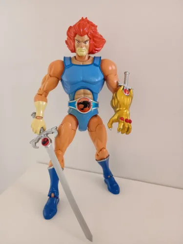 Action Figures Lion Thundercats ORIGINAL BANDAI 20cm Apenas R$400
