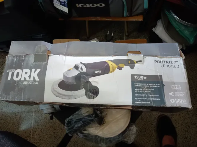 Politriz Profissional 7" 1500W 220V Super tork LP1018/2