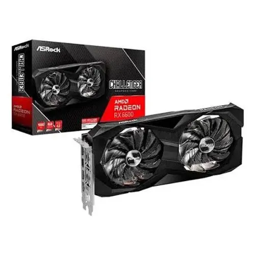 placa de video rx 6600 8g estado de zero na caixa nunca foi mexida ou aberta
