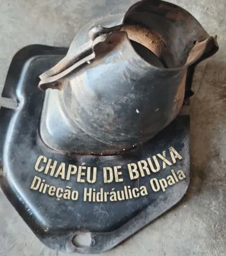 CP-38 ACABAMENTO COLUNA DE DIREÇÃO HIDRÁULICA "CHAPÉU DE BRUXA" - OPALA / CARAVAN ORIGINAL