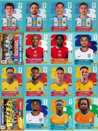 Vendo 100 Figurinhas Copa 2026 sem repetição