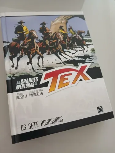 As Grandes Aventuras de Tex - Vol. 6: Os Sete Assassinos (Editora Mythos) HQ