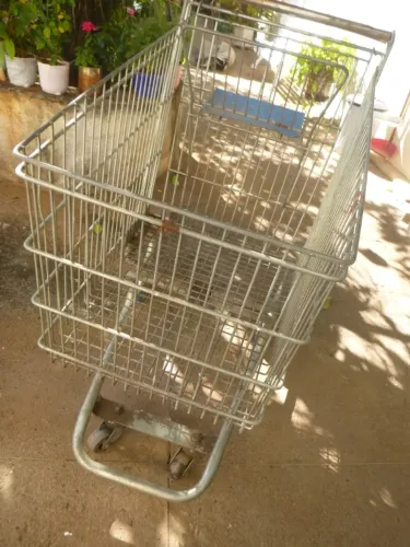 Carrinho de compras de supermercado