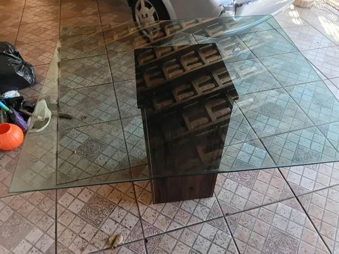 Mesa de vidro