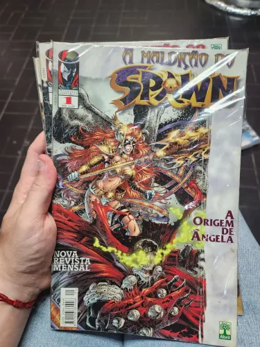 A maldição do Spawn - coleção completa, 12 volumes 