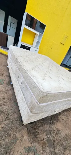 cama box casal Queen size 1.58cm X 1.98cm ( ENTREGA GRÁTIS )