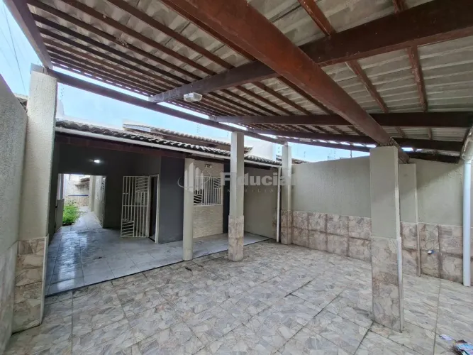 Casa plana 6x26,5=159m² c/ excelente localização no Veneza Tropical - Eusébio, 03 qts (01