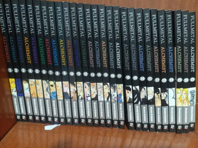 Coleção Fullmetal Alchemist Completa (27 volumes)
