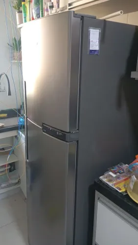 Refrigerador Brastemp Frost Free inox