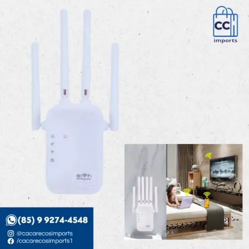 Repetidor Wi-Fi Kebidumei 300Mbps | Novo | Pronta Entrega