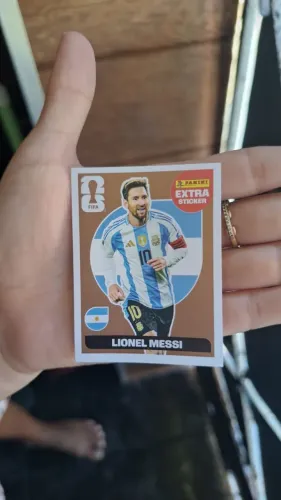 Figurinha Extra Sticker Legend Bronze Lionel Messi