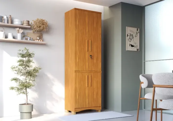 Multifuncional Blanc 4 Portas, 100% MDF - Rio Doce