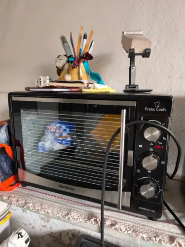 Forno Elétrico Mondial Pratic Cook Premium 32L - Usado Otimo Estado 