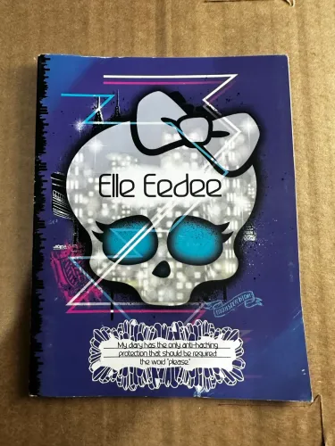 Monster high Diário-Elle eedee